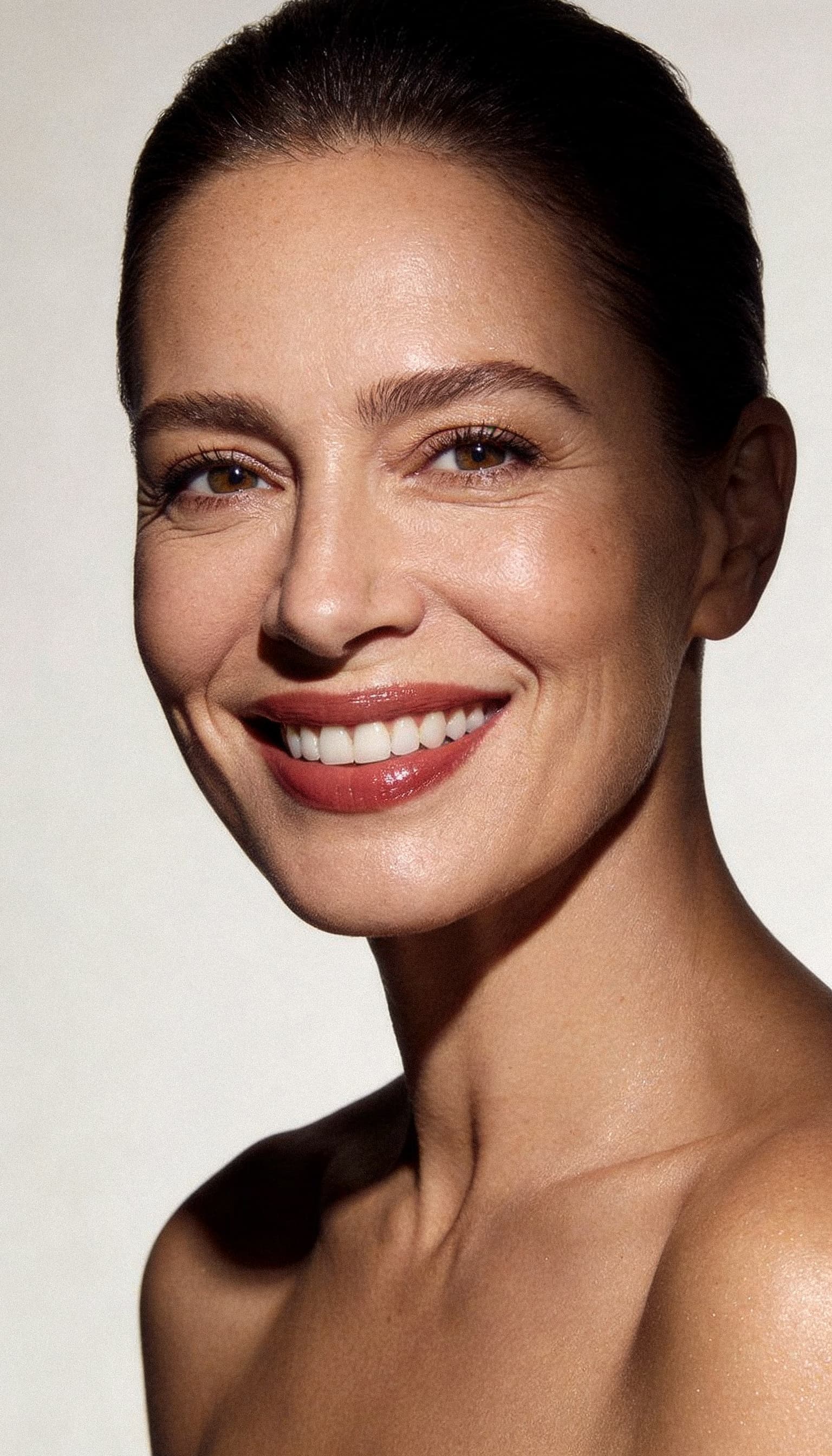 Facial volume loss and flattening